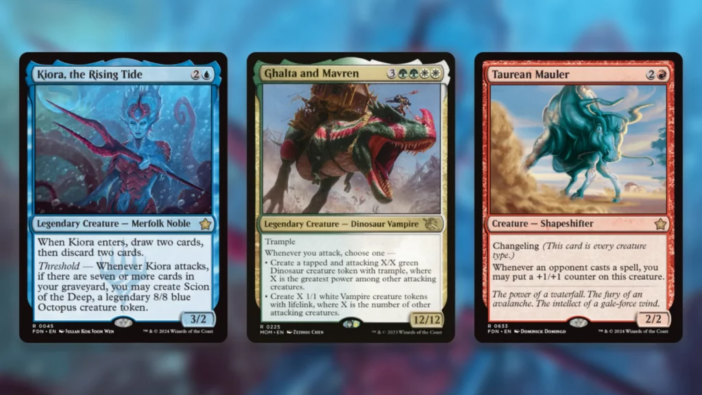 Four Color Grim Captain MTG Typal Synergies