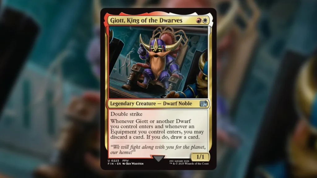Giott, King of the Dwarves