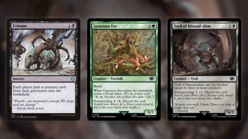 Golgari Exhume MTG Pauper