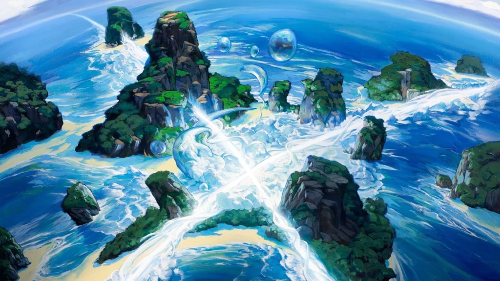 Leyline of Anticipation | Core Set 2020 | Art by Noah Bradley