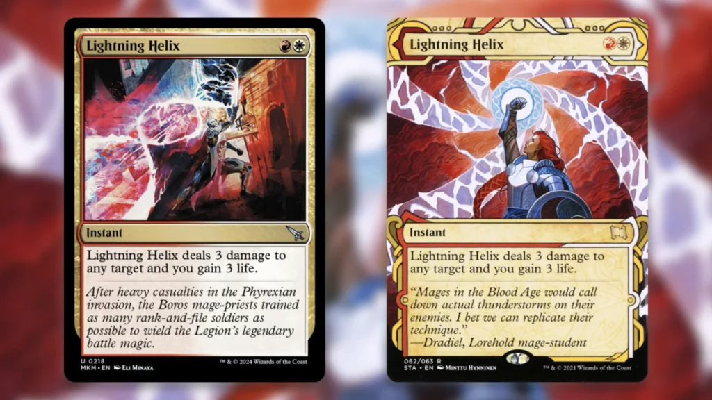 MTG Arena Reprints Update Lightning Helix