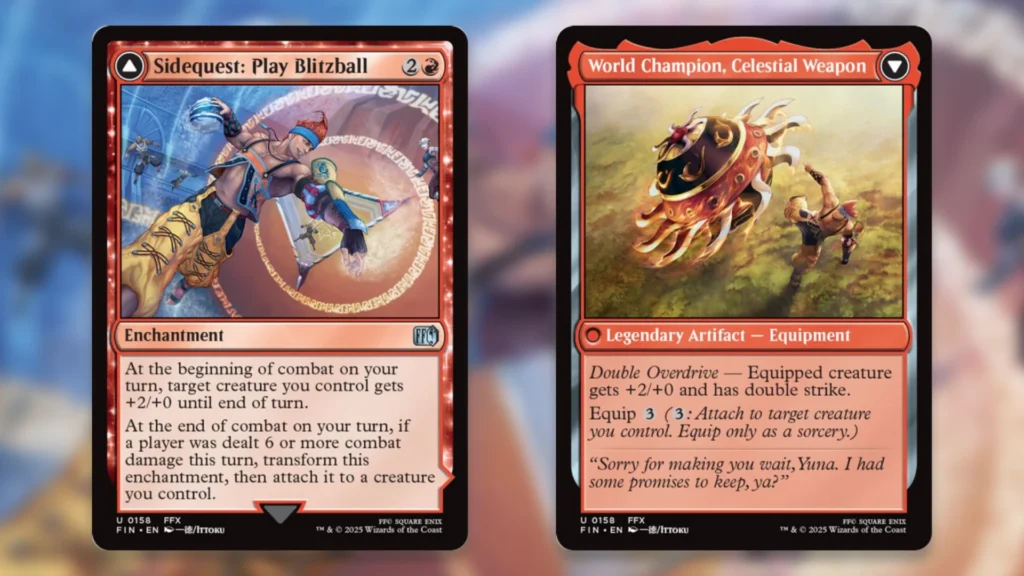 MTG Final Fantasy Blitzball Sidequest Play Blitzball