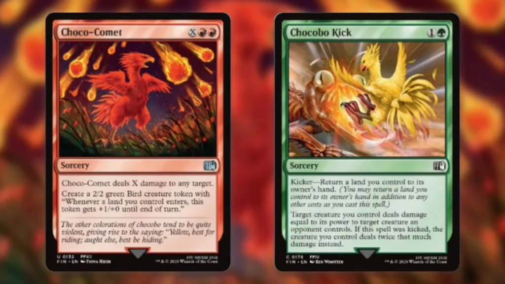 MTG Final Fantasy Chocobo Removal