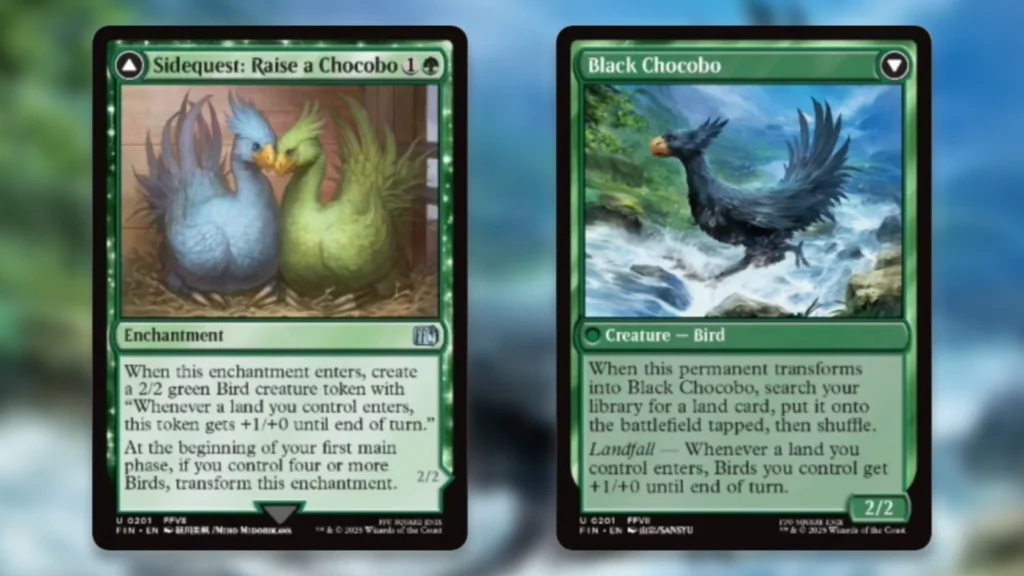 MTG Final Fantasy Chocobo Sidequest