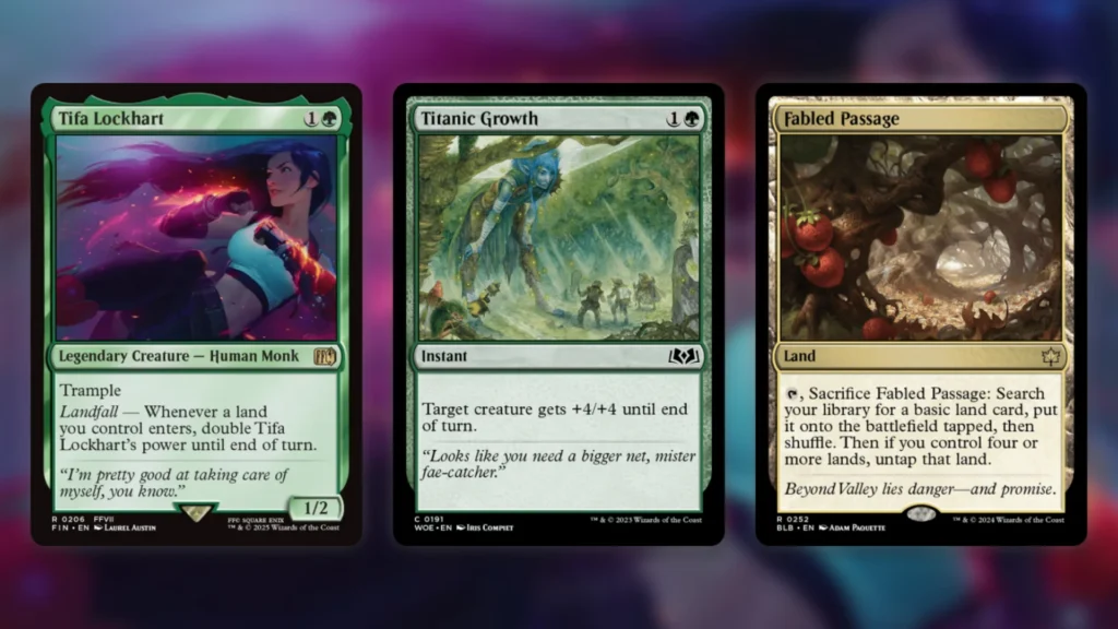 MTG Final Fantasy Combo Tifa Lockhart