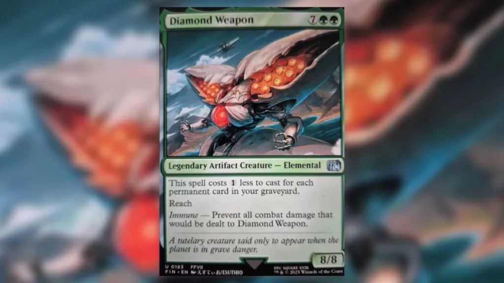 MTG Final Fantasy Diamond Weapon