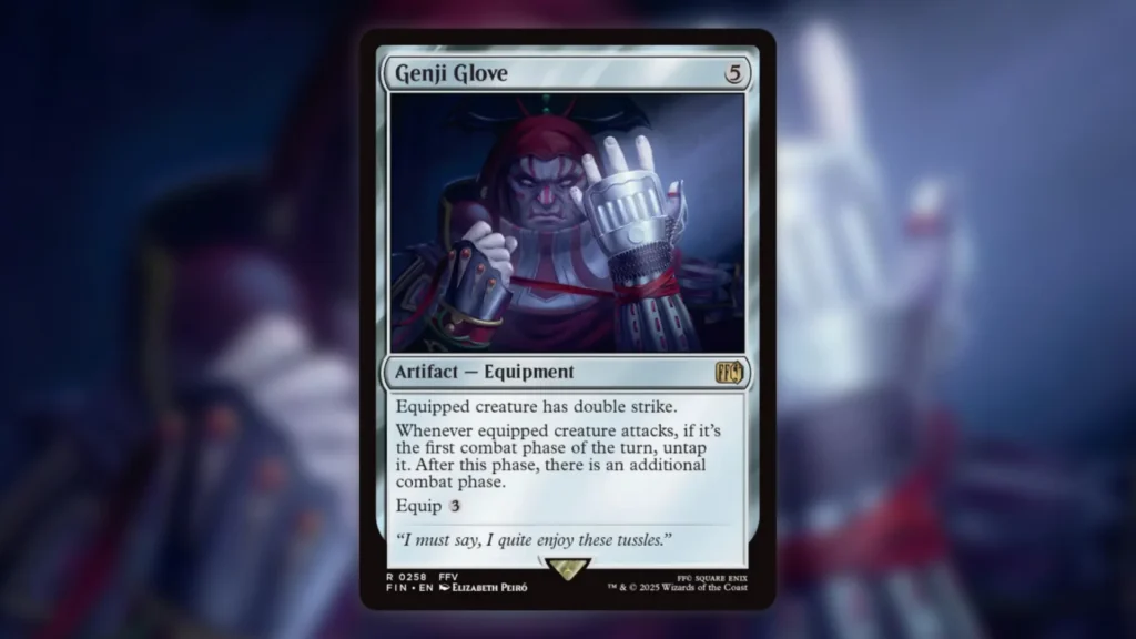 MTG Final Fantasy Equipment Genji Glove