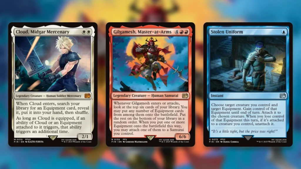 MTG Final Fantasy Equipment Support