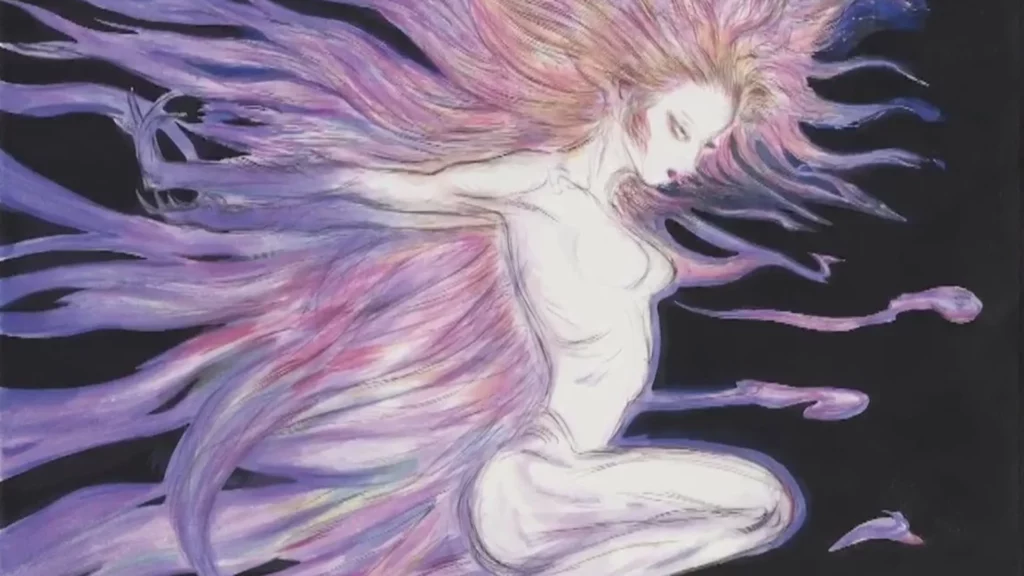Esper Terra | Final Fantasy | Art by Yoshitaka Amano
