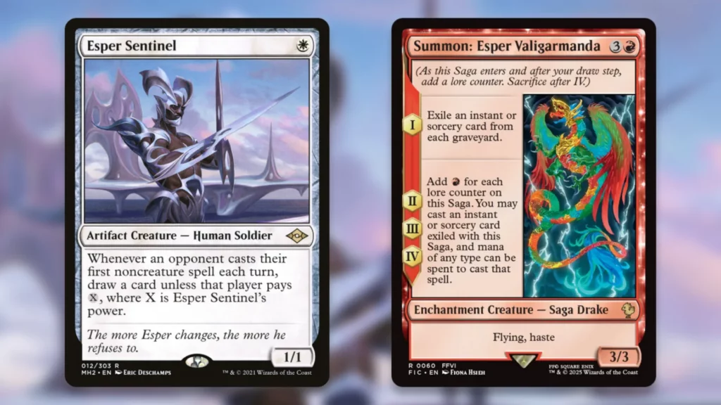 MTG Final Fantasy Esper Response