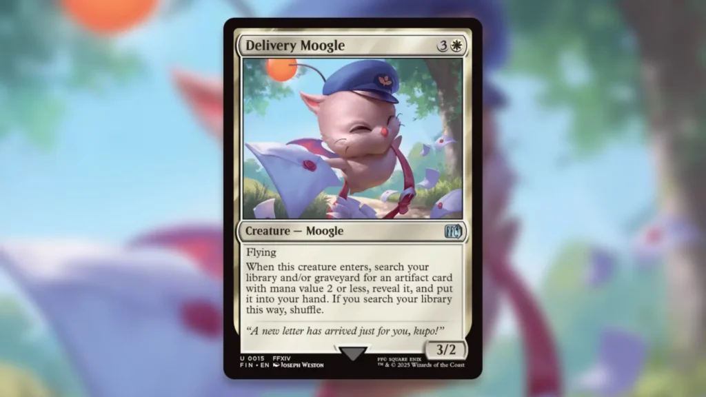 MTG Final Fantasy Uncommon Delivery Moogle