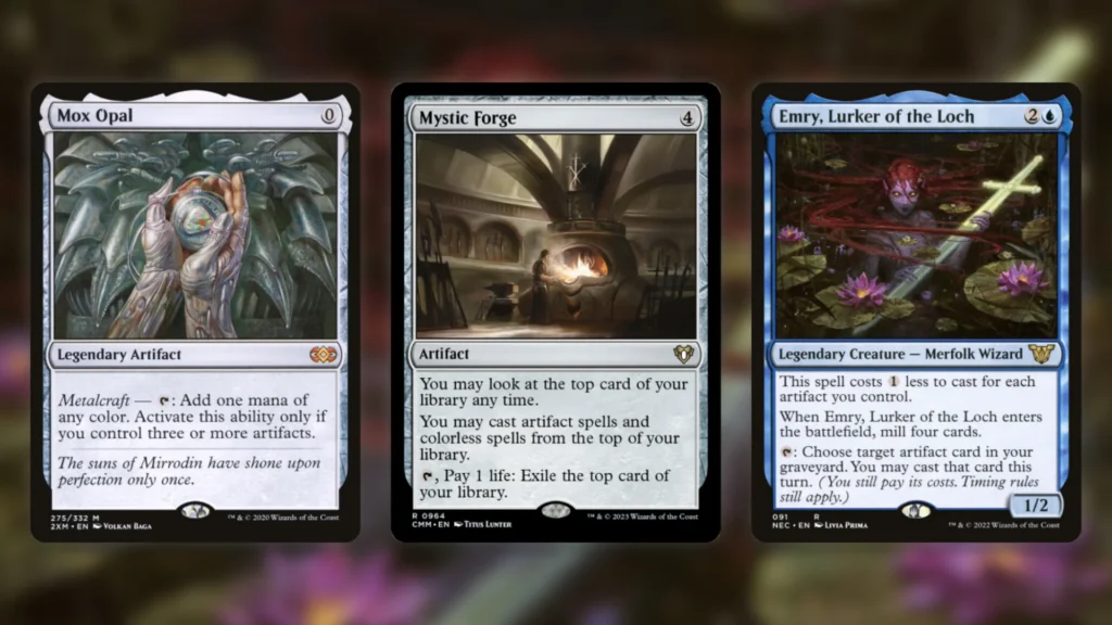 Mono Blue Mystic Forge MTG Engine
