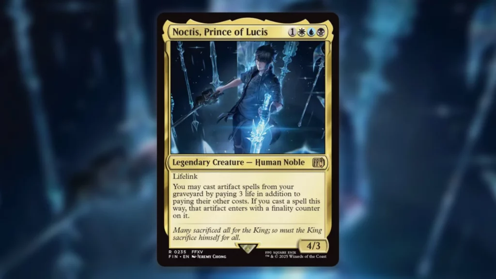 Noctis Prince of Lucis MTG