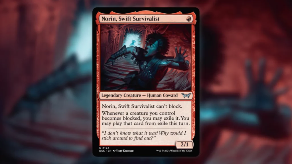 Norin, Swift Survivalist Duel Commander