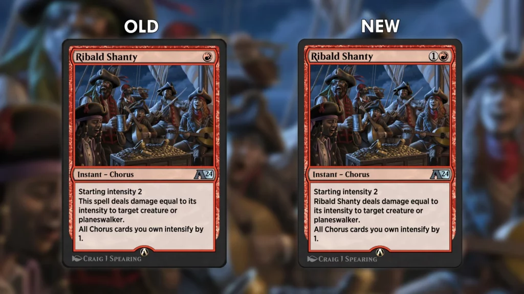 Ribald Shanty Change