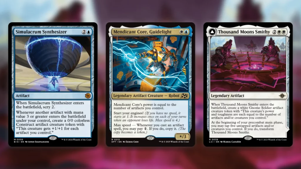 Standard Artifact Synergies