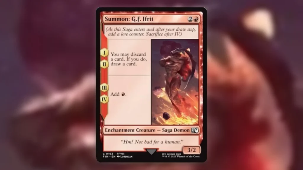 Summon GF Ifrit MTG