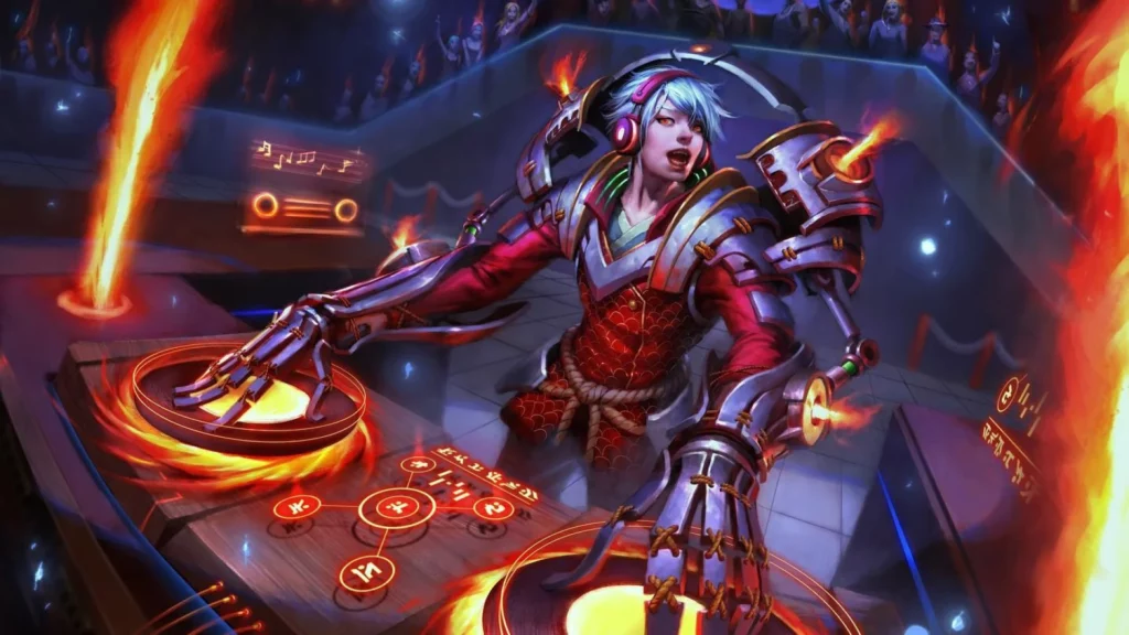 Towashi Songshaper | Kamigawa: Neon Dynasty | Art by Fajareka Setiawan