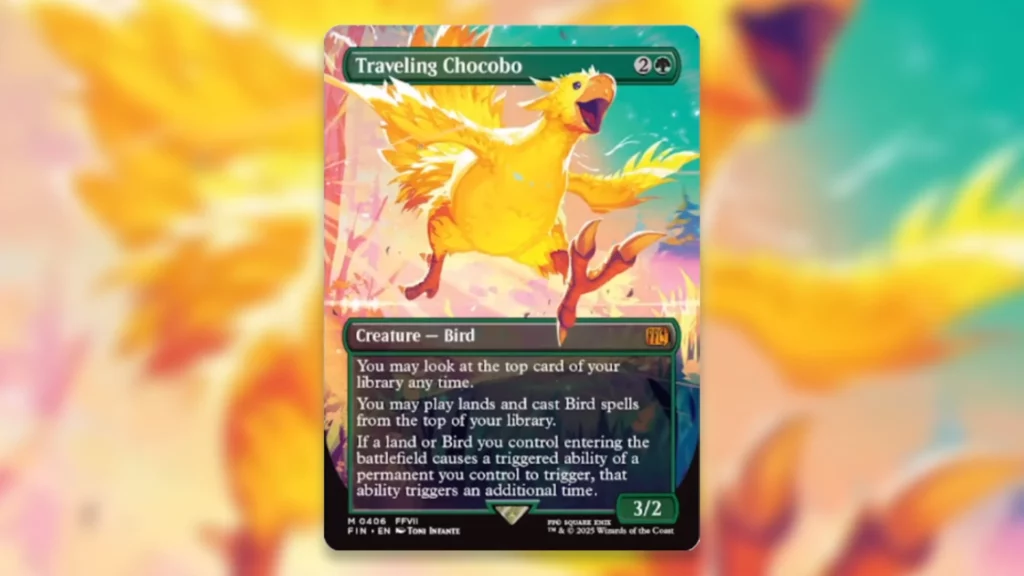 Traveling Chocobo MTG