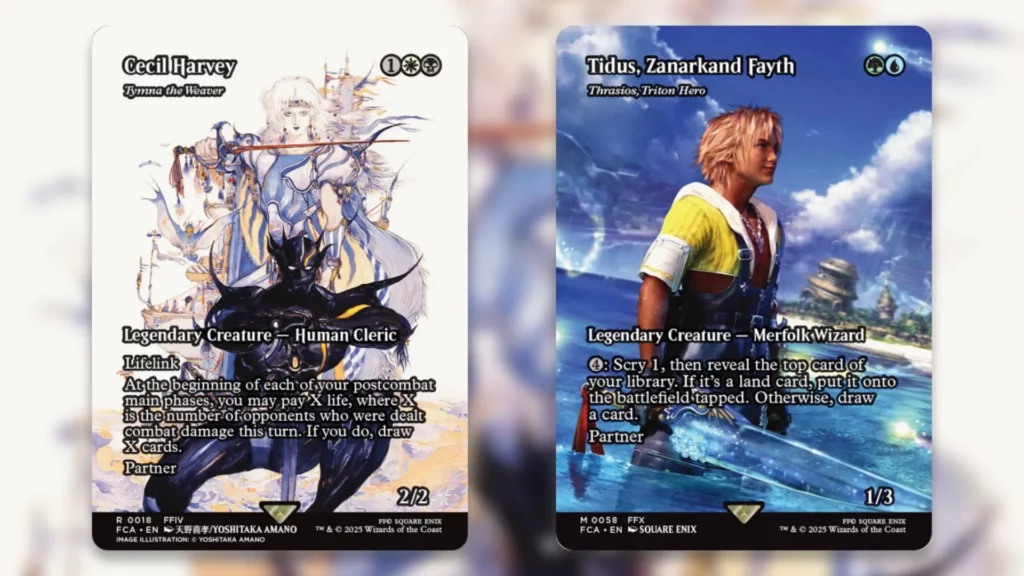 Tymna and Thrasios Final Fantasy