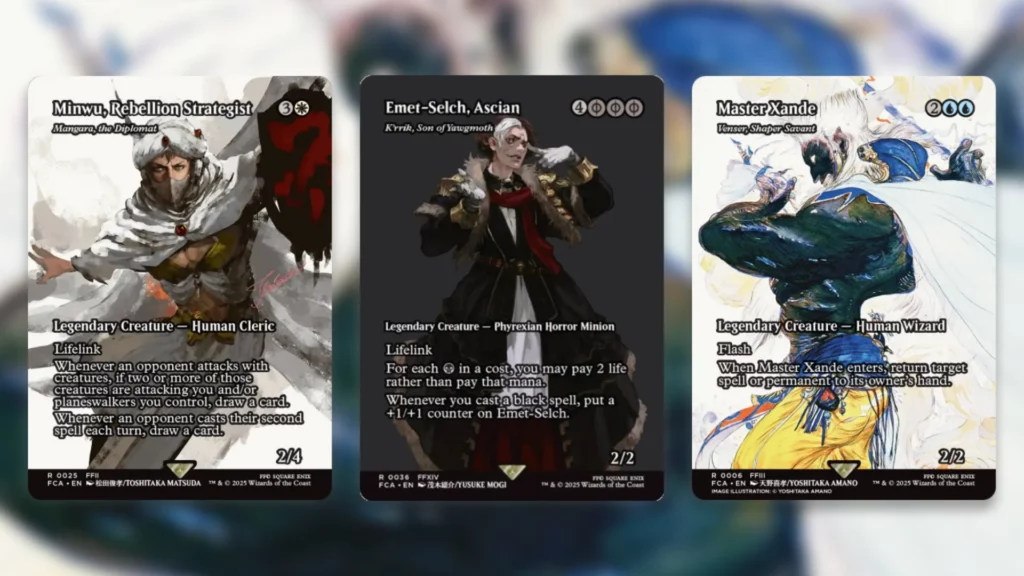 Tymna and Thrasios Final Fantasy Cheaper Cards