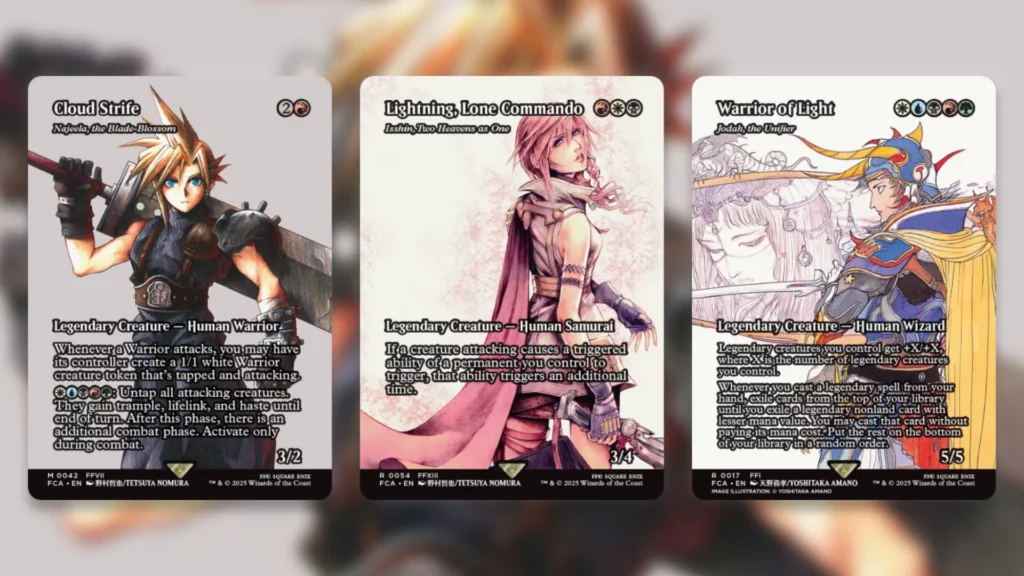 Tymna and Thrasios Final Fantasy Commander Classics