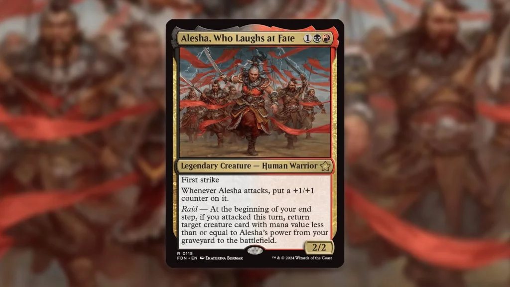 Alesha, Who Laughs at Fate