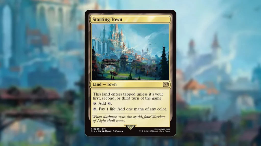 Starting Town