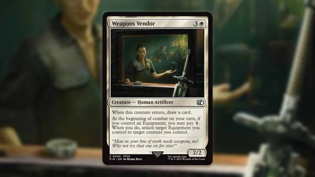 Weapons Vendor