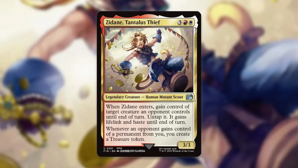 Zidane, Tantalus Thief