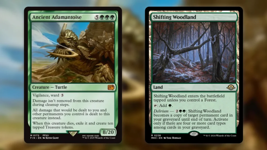 Ancient Adamantoise Combo MTG