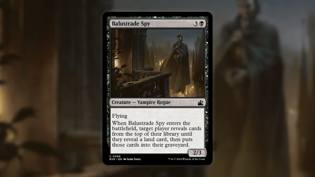 Balustrade Spy