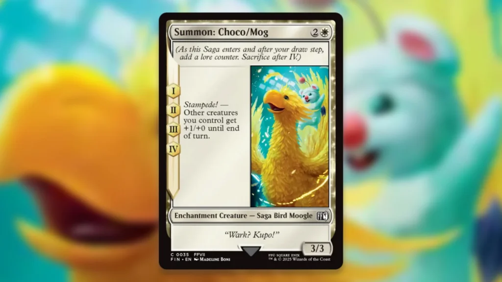 Final Fantasy Chocobo Summons Choco Mog