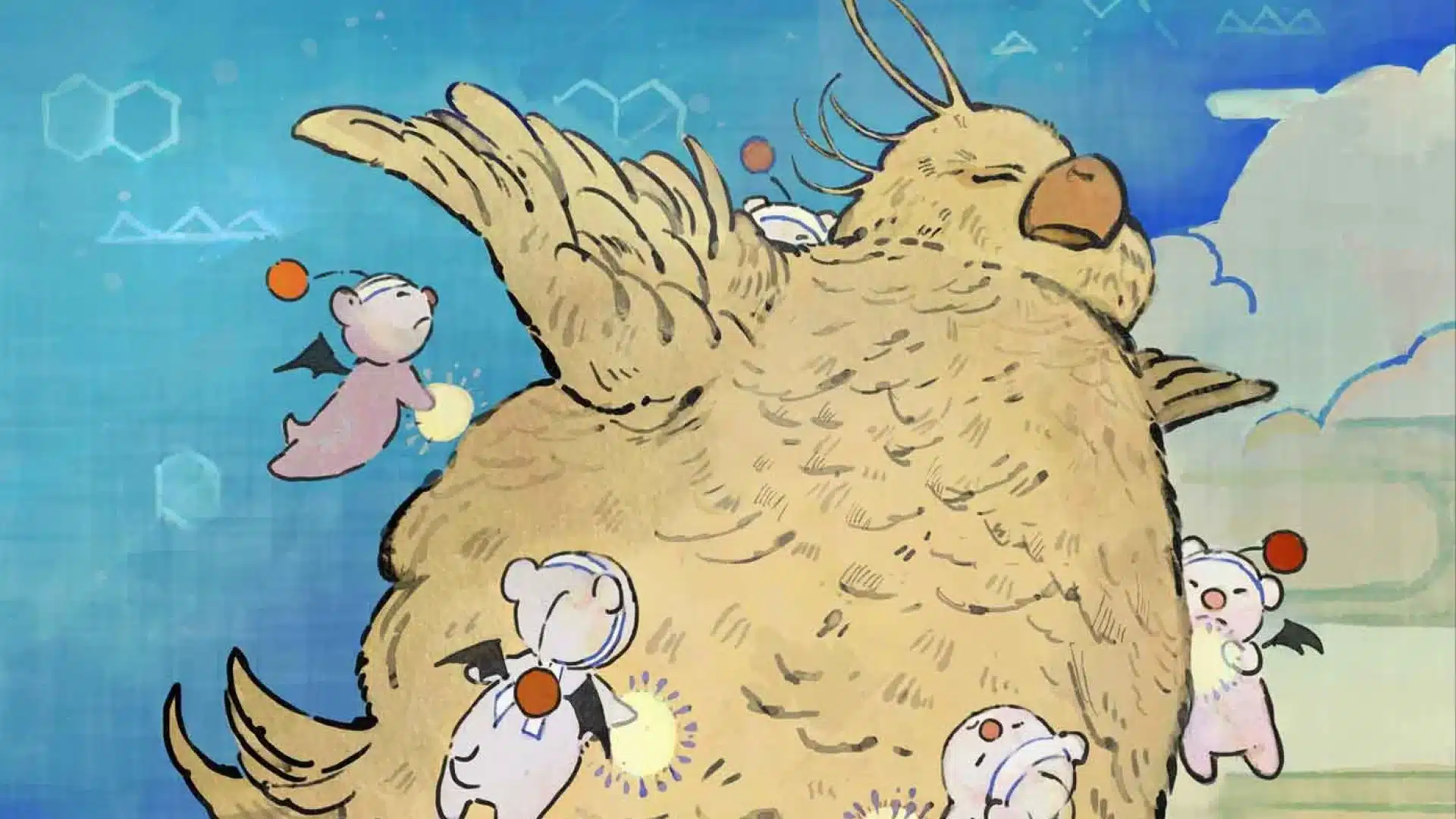 Fat Chocobo | Final Fantasy | Art by Buchi