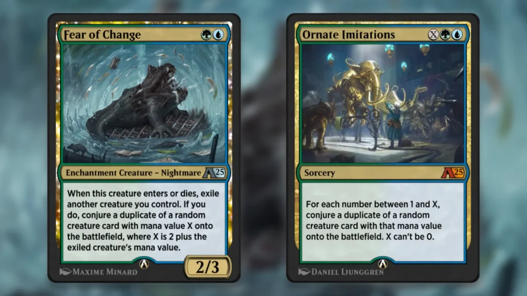 MTG Final Fantasy Alchemy Conjure Cards