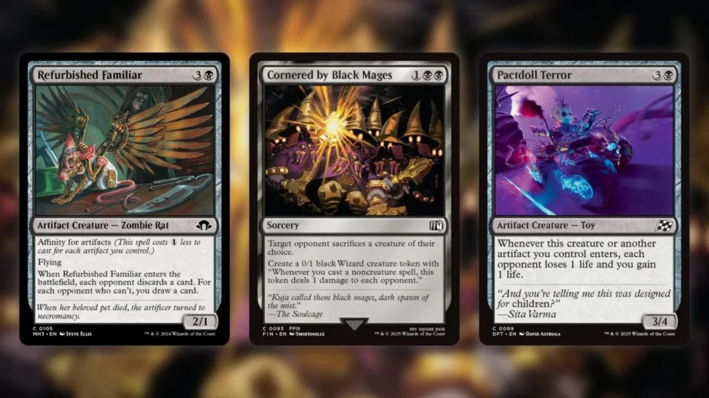 MTG Final Fantasy Black Mage Affinity