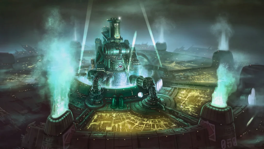 MTG Final Fantasy Quality Control Midgar City of Mako