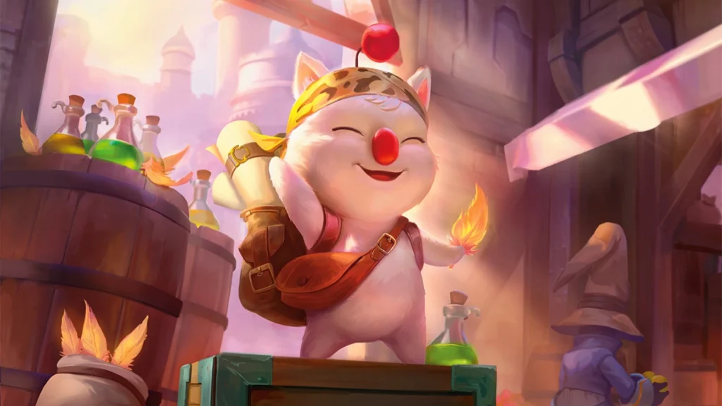 Stiltzkin, Moogle Merchant | Final Fantasy | Art by Hendry Iwanaga