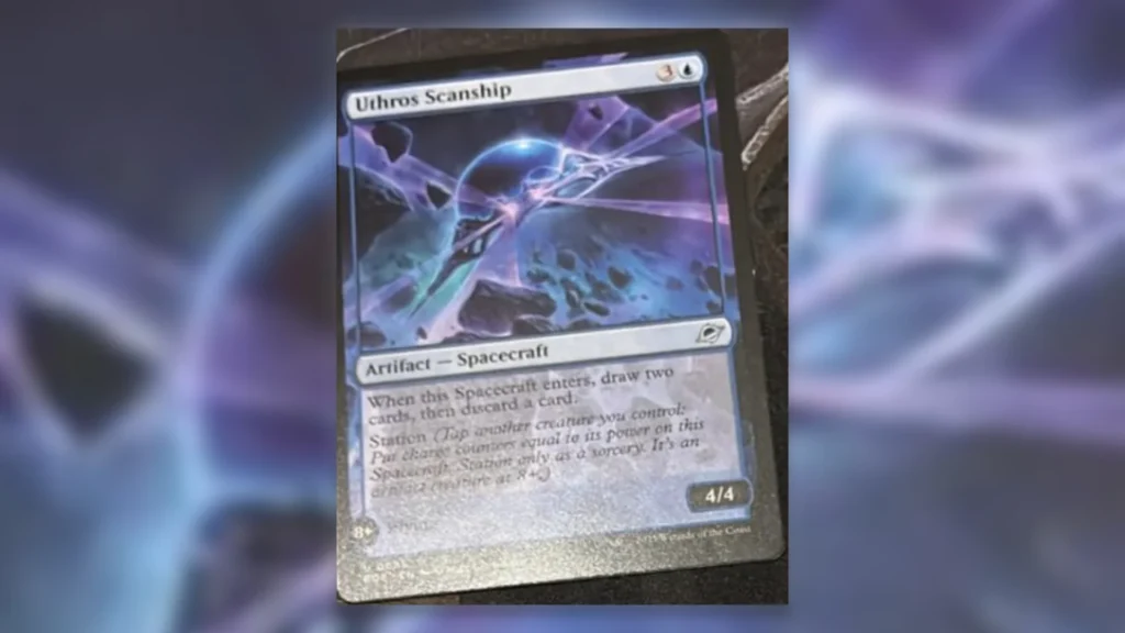 Uncommon Edge of Eternities Leaks Uthros Scanship