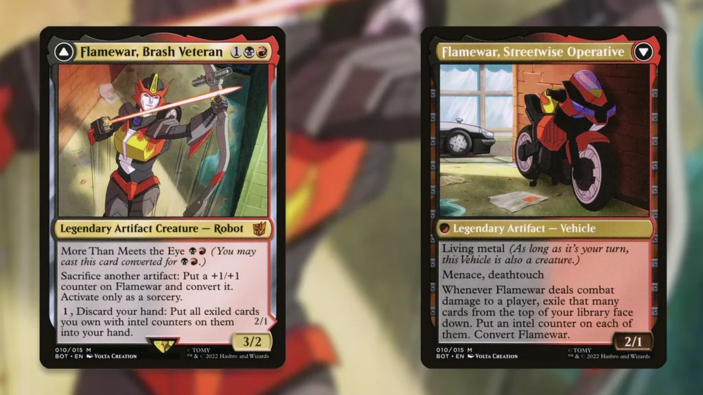 Flamewar, Brash Veteran