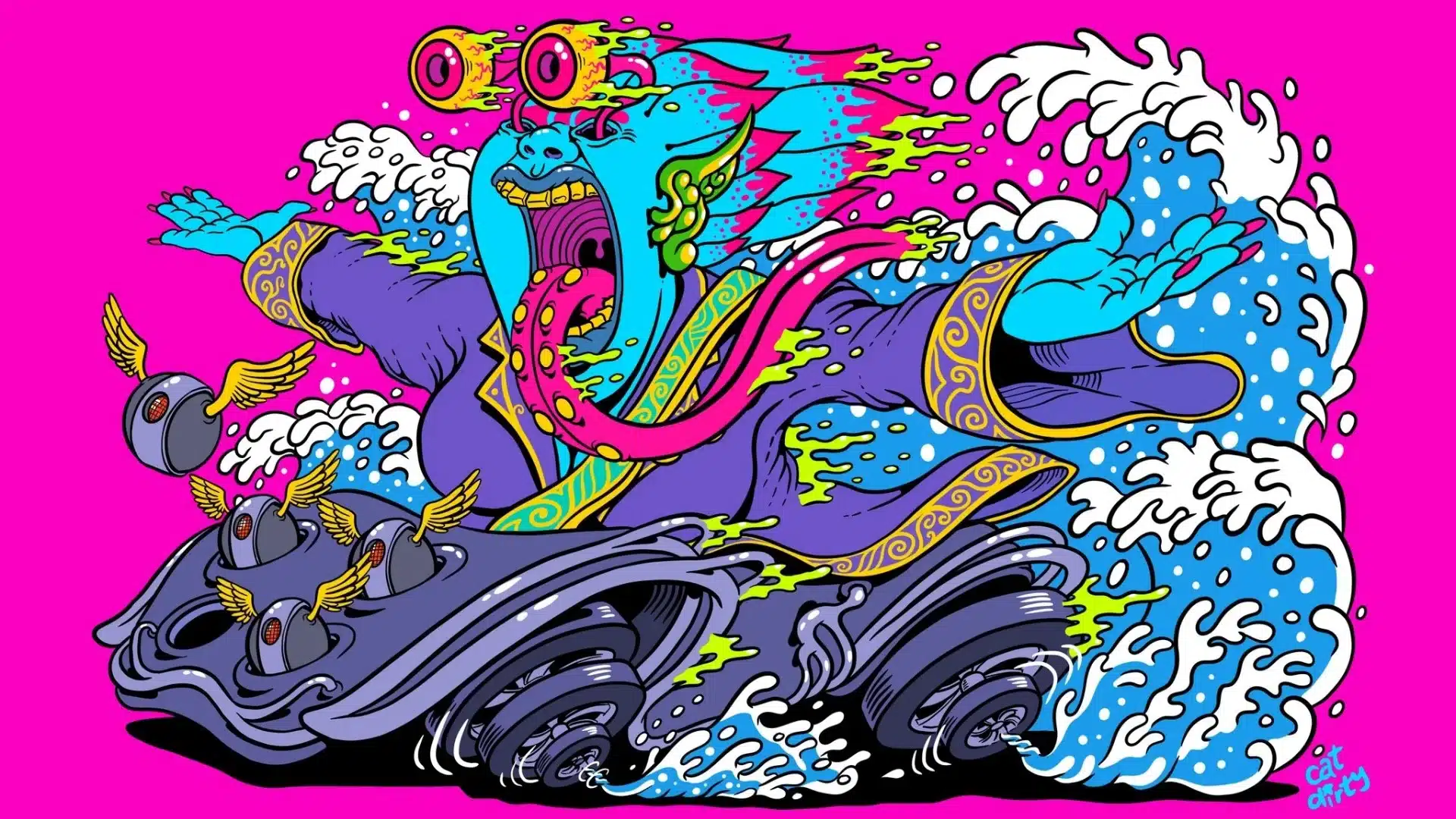 Mindspring Merfolk | Aetherdrift | Art by CatDirty