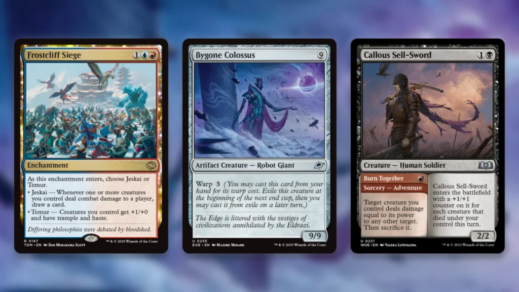 Bygone Colossus Combo MTG