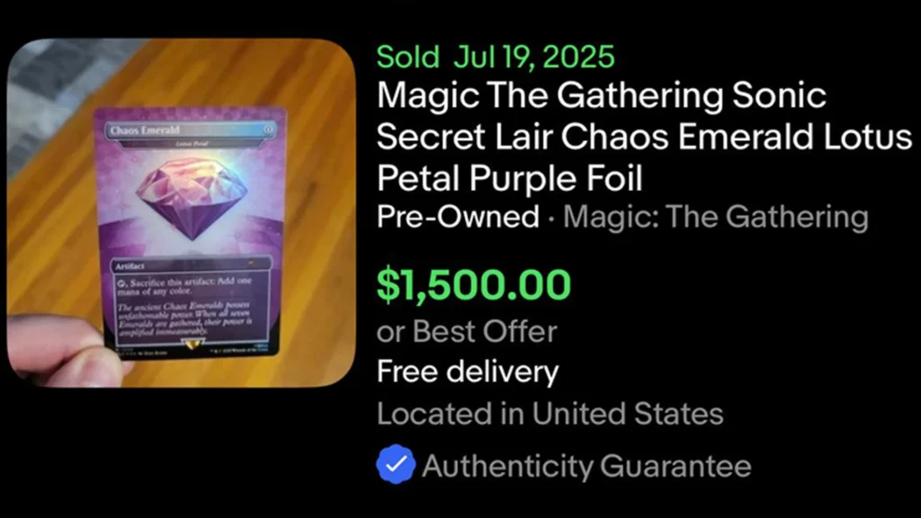 Chaos Emerald MTG Sale