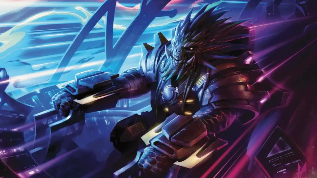 Tannuk, Steadfast Second | Edge of Eternities | Art by Raymond Swanland