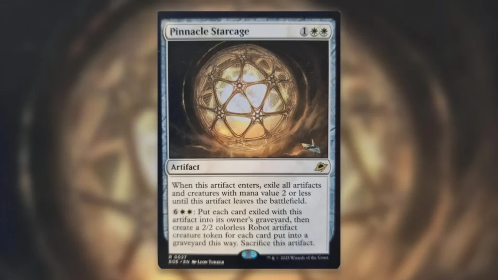 Edge of Eternities Leaks Pinnacle Starcage