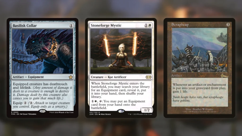 Equipment and Lifegain