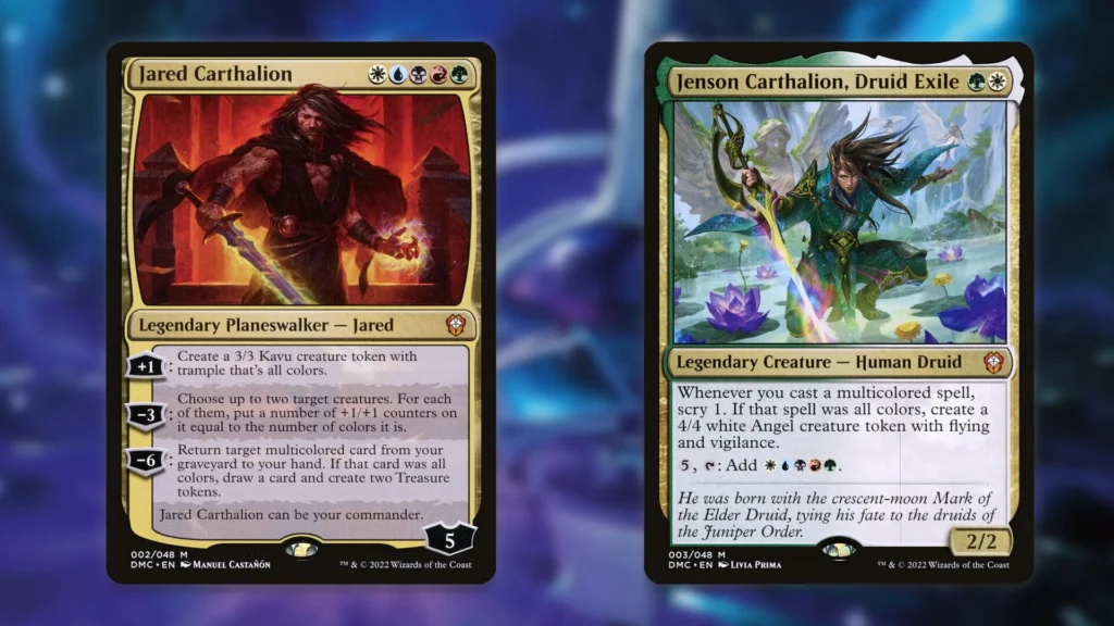 Jared Carthalion | Jenson Carthalion, Druid Exile