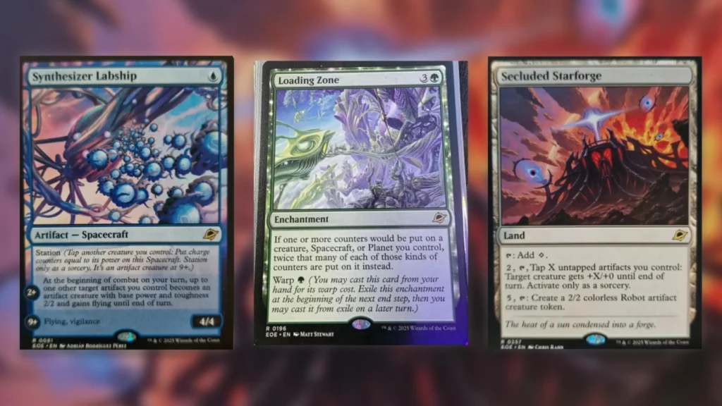 Last Minute Edge of Eternities Leaks Spacecraft Cards