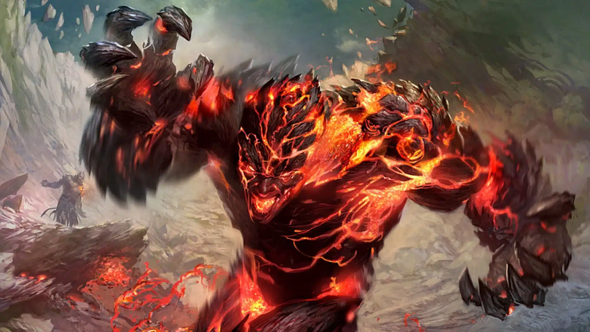 Anger | Venser vs. Koth | Art by Svetlin Velinov