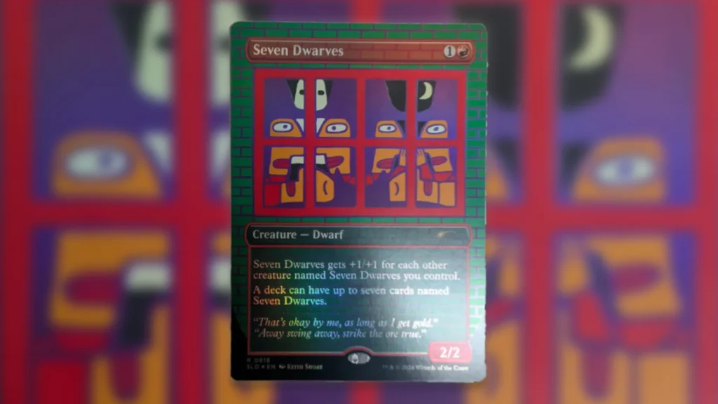 Seven Dwarves Bonus Card 6